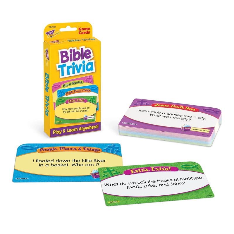 TREND enterprises, Inc. Bible Trivia Challenge Cards - Image 3